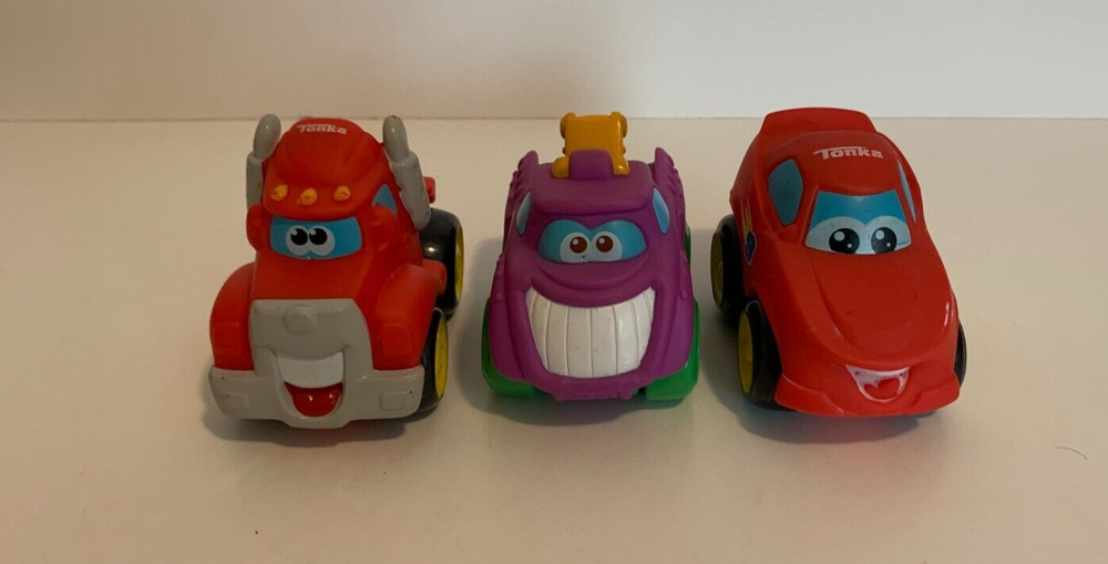 Tonka Chuck and Friends Car Semi Truck Race Car Wrecker Toy Preschool Hasbro
